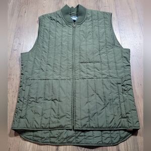 Roots Quilted Vest Size Large